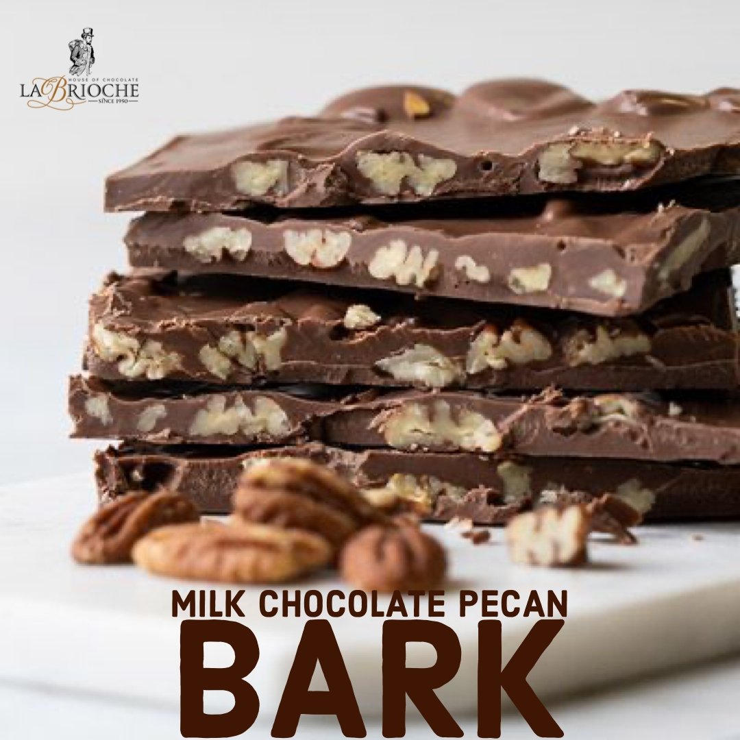 Milk Chocolate Pecan Bark - La Brioche