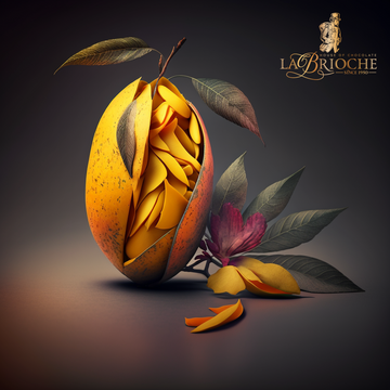 chocolate mango with saffron