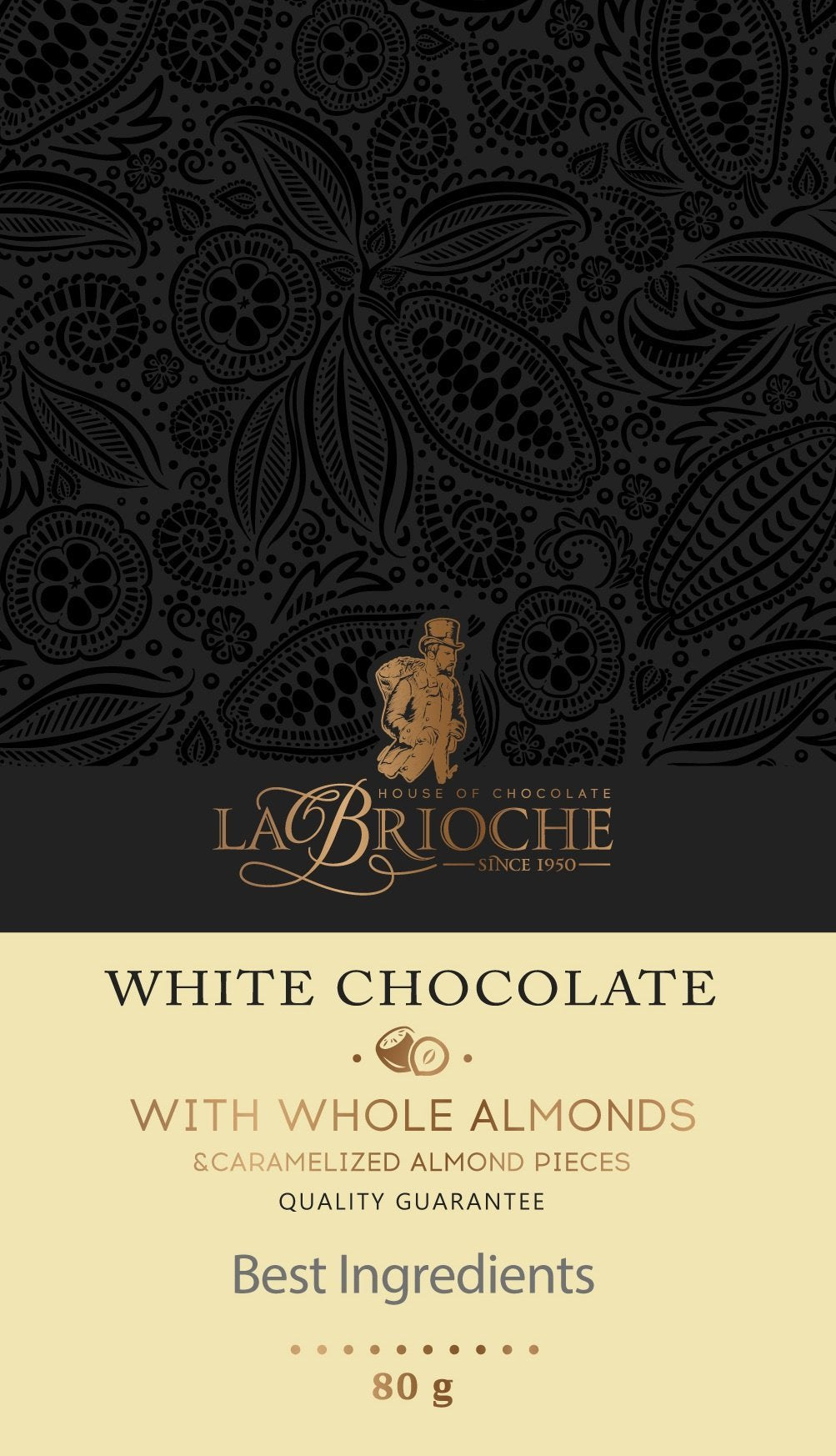 La Brioche White Chocolate With Almond - La Brioche