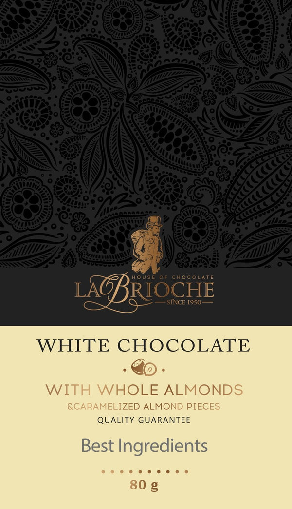 La Brioche White Chocolate With Almond - La Brioche