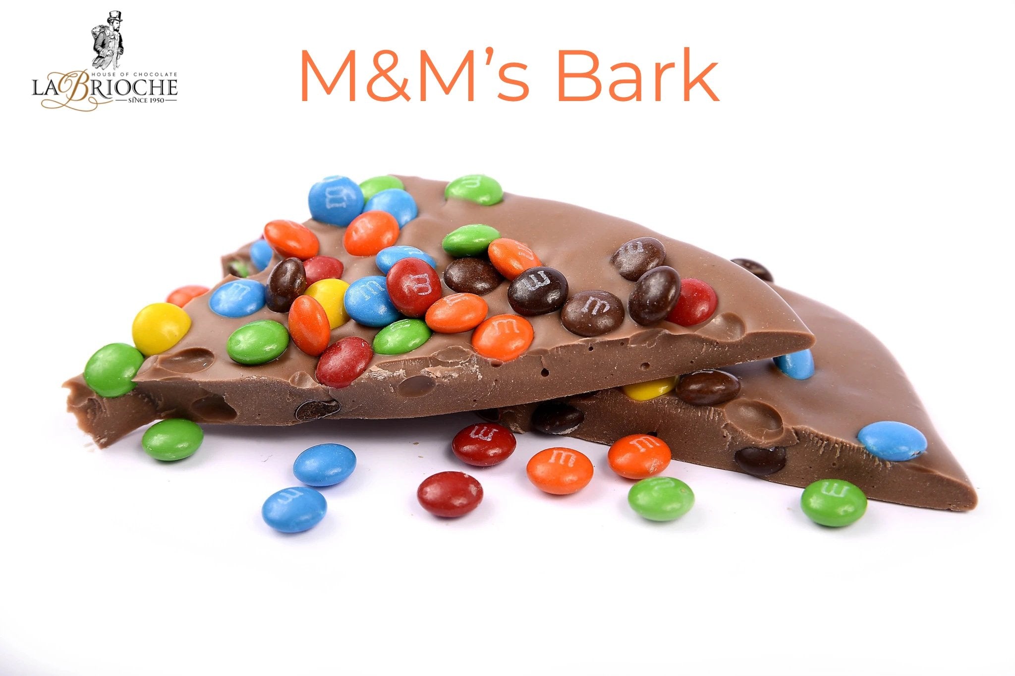 Milk Chocolate M&M's Bark - La Brioche